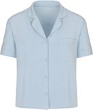 Hunkemöller Essential Jersey Short-Sleeved Jacket Blauw