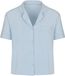 Hunkemöller Essential Jersey Short-Sleeved Jacket Blauw