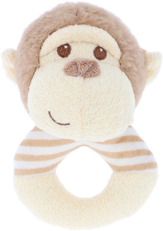 Keel Toys Keeleco Marcel Aap Ring-Rammelaar – 14 cm