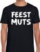 Bellatio Decorations Feestmuts Feestmuts tekst t-shirt - zwart - heren - Foute party kleding - korte mouwen - katoen XXL