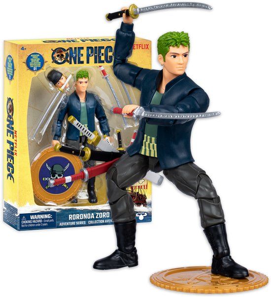 Moose Toys One Piece Actiefiguur Zoro - 15 cm