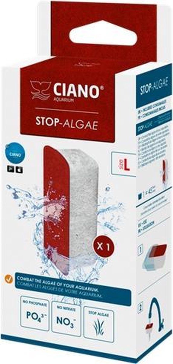 Ciano Vervangende LARGE Stop-Algue pads voor CFBIO150/CFBIO250 - 1 stuk