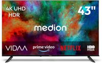 MEDION TV LED-LCD / Ultra HD / 43 pouces / 2026