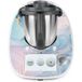 LUMALÉA Stickers Thermomix Tm6 - Effet Marbré - Adhésif Brillant
