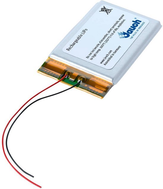 Jauch Quartz LP102530JU Speciale oplaadbare batterij Prismatisch Kabel LiPo 3.7 V 700 mAh