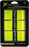 Drop Shot Padel Overgrip TACKY - Neon Geel - 3 Stuks