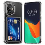 kwmobile Hoesje met kaarthouder compatibel met HONOR 400