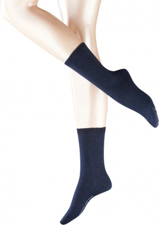 Falke Cosy Wool Sok 47548 - Dames - Dark Navy 6379 - Maat 35-38