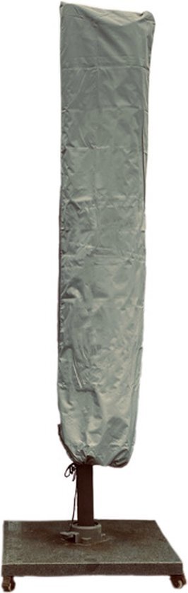 COVER UP HOC diamond topkwaliteit parasolhoes voor (zweef) parasol - 230x50x57 cm - met rits, stok en trekkoord incl. stopper