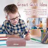 Merkloos Corduroy Etui - Lichtroze