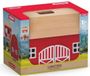Schleich Farm World, Grande ferme, Bois, set avec maison, 6 clôtures et accessoires, édition limitée rétro