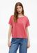 s.Oliver T-shirt Koraal Katoen Ronde Hals Korte Mouw Aansluitend Casual Vrouwen 48