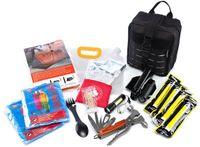 Travelnet Kit de premiers secours – Kit de survie et d'urgence de 32 pièces