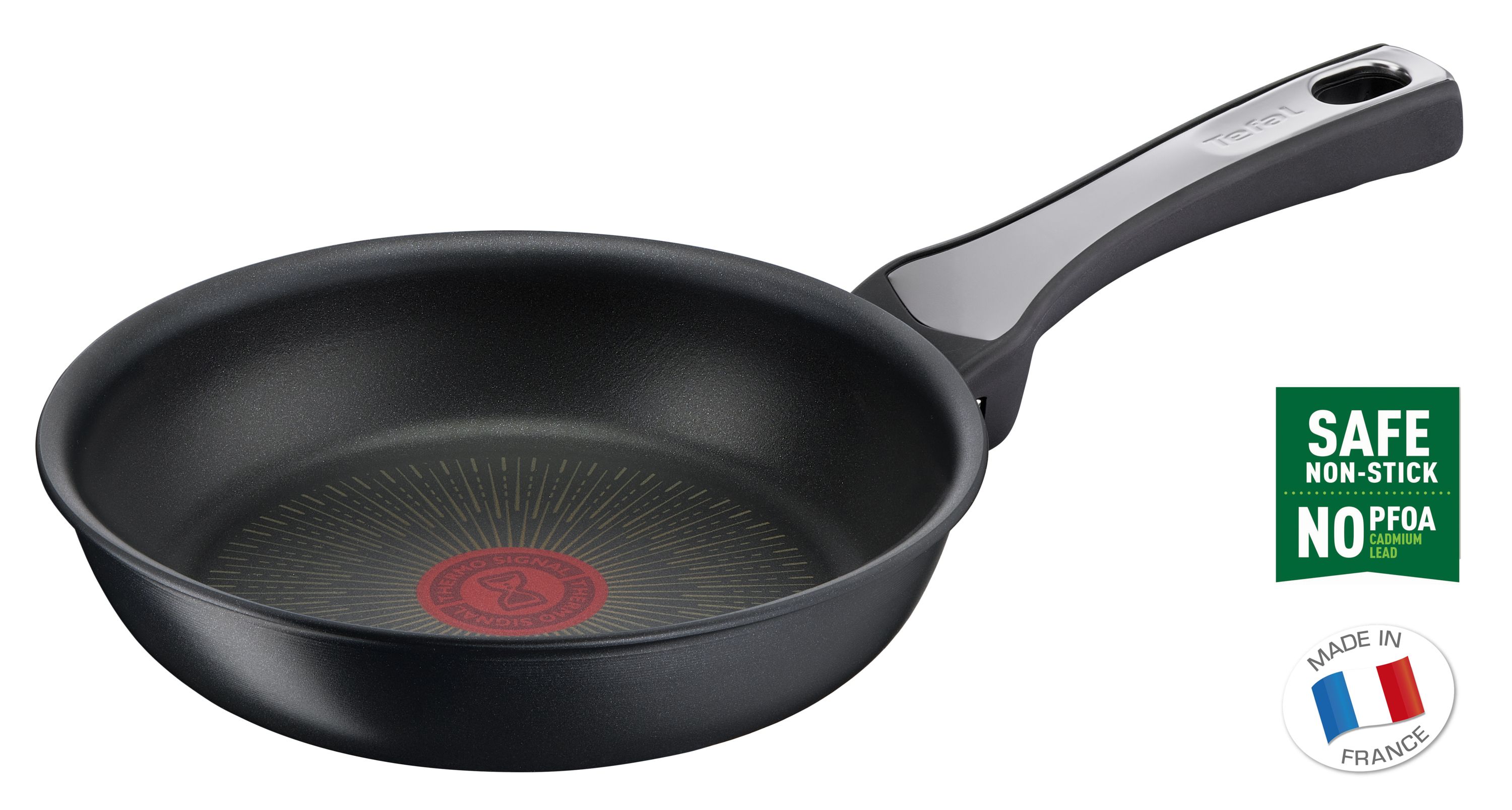 Tefal Unlimited On - 20 cm Koekenpan - Zwart - Inductie - Multifunctioneel