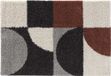 Livettti.NL Vloerkleed Tapijt Mat 120x170cm Polypropyleen Pola Hoogpolig Modern Rood Zwart Wit