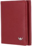 Golden Head Leren kaarthoes Polo RFID Protect Minischeintasche 1012 Rot donkerrood