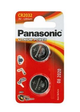 Panasonic CR2032 Lithium Batterijen - 2 stuks