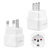 Adapter Amerikaanse stekker & UK-adapter, adapter USA Italië