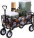 Packaway Opvouwbare Bolderkar van Wasbaar Polyester tot 70KG – 98 x 53 cm – Blokken Patroon