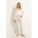 Claudia Sträter CLAUDIA BY CLAUDIA STRÄTER flared jeans ecru