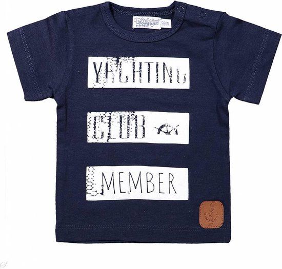 Dirkje Jongens T-shirt - Navy - Maat 56
