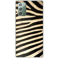 Samsung Galaxy Note 20 Zebre Bedrukt siliconen hoesje