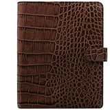 Filofax A5 Organizer 26017 Croc Classic, kastanje