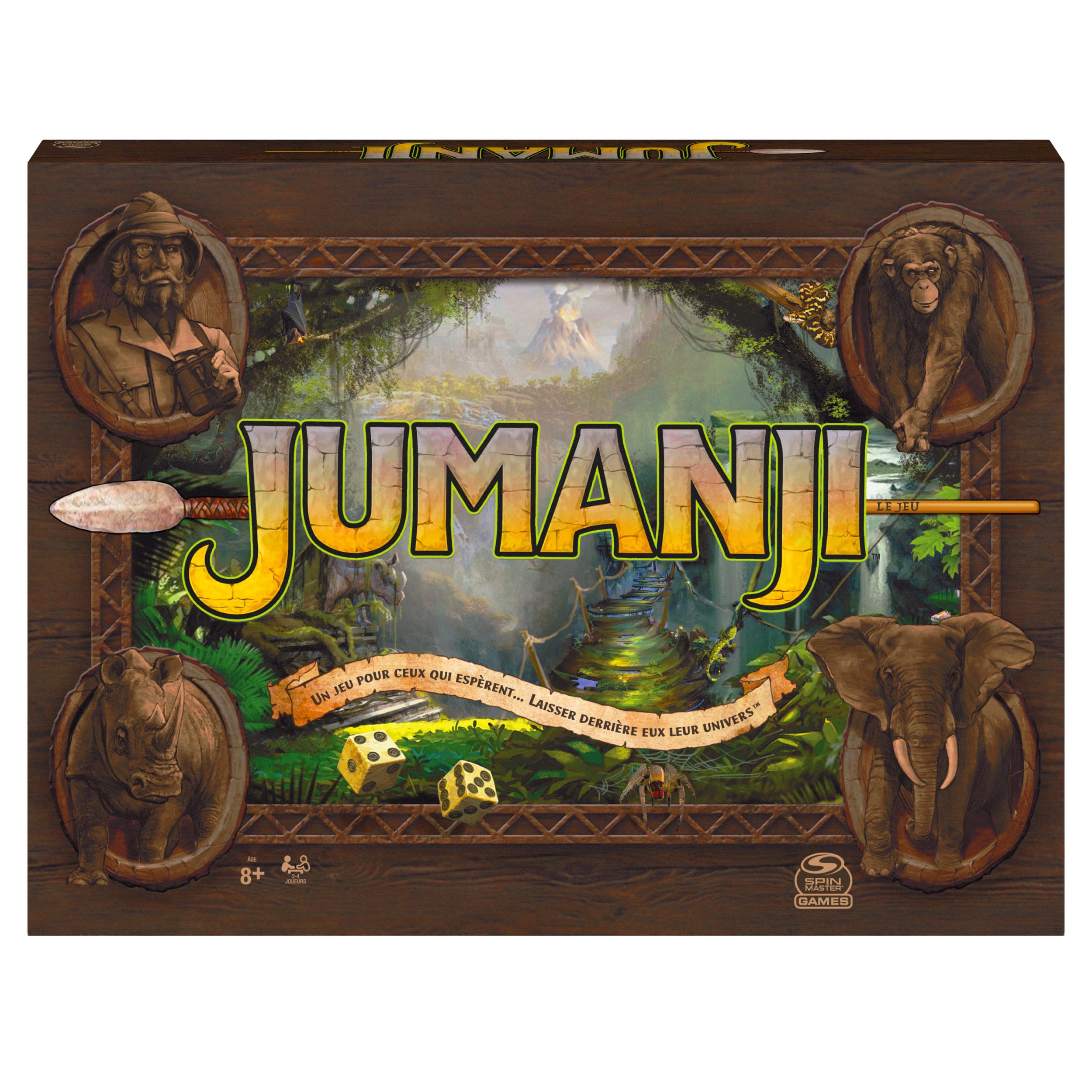 Jumanji Le Jeu - Board Game - French Edition