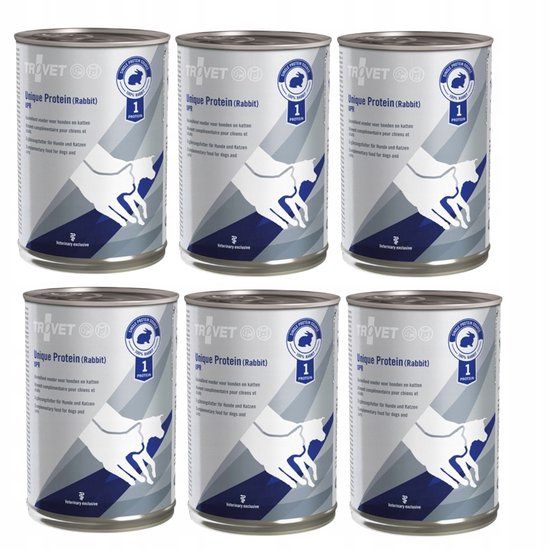 TROVET Unique Protein UPR (Rabbit) - 6 x 400 g