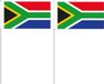 Merkloos Zwaaivlaggetje Zuid Afrika - 10 stuks