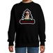 Bellatio Decorations Dieren kersttrui labrador zwart kinderen - Foute honden kerstsweater 5-6 jaar (110/116)