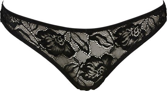 After Eden Anna Women's String - Black - Size XL