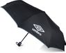 Umbro Paraplu - Zwart/Lichtblauw - Polyester - 100 cm Diameter