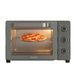 BLACK+DECKER - heteluchttafeloven 30 L + 1500W | bovengrill | tot 230°C | 90 min timer + continu | dubbele glazen deur | interieurverlichting | braadspit | kruimelbak | compact