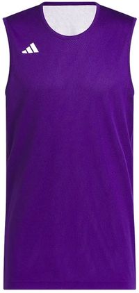 Adidas 3g Speed Reversible Basketball Aeroready Mouwloos T-shirt Paars L / Regular Man