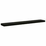 vidaXL - 1-delig - Coussin de banquette - VUGHT - 100% - Polyester - Noir - 200 x 30 x 5 cm
