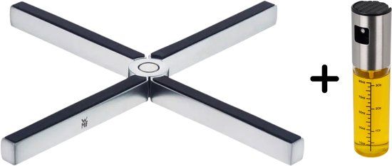 WMF Pannenonderzetter Mister X - 19 x 19 cm - Inclusief GRATIS Cookinglife Olieverstuiver 100 ml
