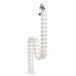 LogiLink KAB0093 Kabelgoot, flexibel, klemversie, 1347 x 129 mm, wit