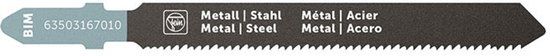 Fein 63503167010 Decoupeerzaagblad voor metaal BIM 63 T1.2 / 1.4 MS SC 5 stuk(s)