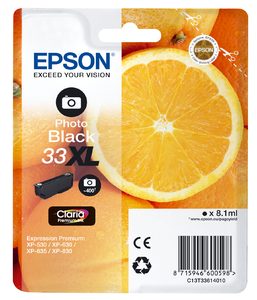 Epson Oranges C13T33614010 single pack / foto zwart