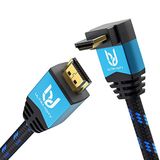 Ultra HDTV 4K HDMI kabel - 1m met Haakse Stekker