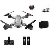 SZSMART Q6 drone met enkele camera 4K quadcopter opvouwbaar 2 batterijen Levensduur batterij: 15 min Gris