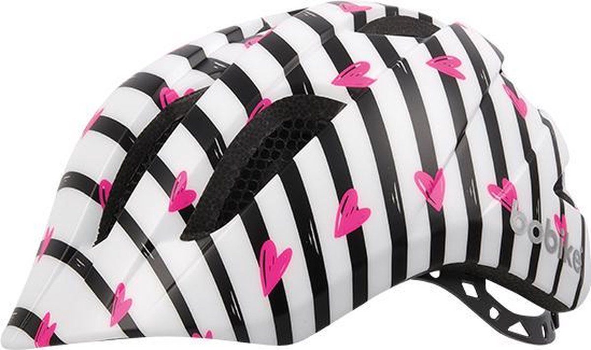 Bobike Fietshelm Plus Pinky Zebra - Maat S (52-56cm)