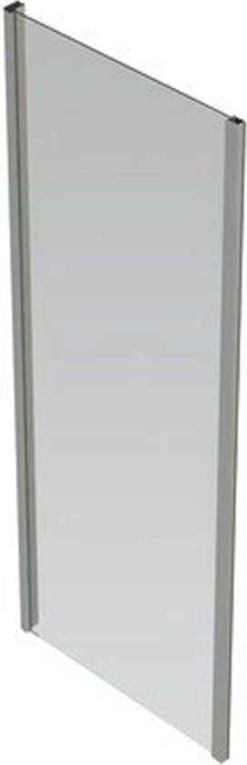 GO by Van Marcke Belo Vaste Douchewand - 80x190cm - 6mm Glas - Chroom