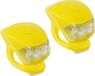CHPN - Lampe de vélo - Lampe de vélo à LED - Étanche - Éclairage de vélo - Lampe jaune - Vélo - Waterproof - Universel - Lampes pour vélo - 2 pièces