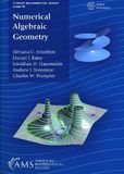 Numerical American Mathematical Society Student Mathematical Library- Numerical Algebraic Geometry Paperback