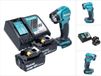 Makita DEADML 815 RG LED-accu-handlamp 14,4 - 18 V 160 lm + 2x accu 6,0 Ah + oplader