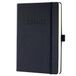Sigel weekagenda - Conceptum - 2024/2025 - 18 maanden - zwart - hardcover - A5