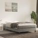 Matelas à ressorts ensachés medium 120x200x20 cm velours gris clair