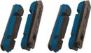 Campagnolo Mille Pack Of 4 Caliper Inserts Velgremblokken Blauw, Zwart